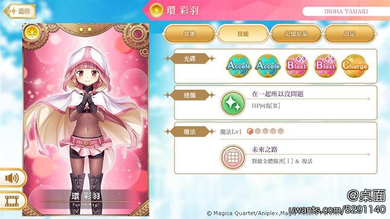 《魔法紀錄 魔法少女小圓外傳》環彩羽技能介紹.jpg